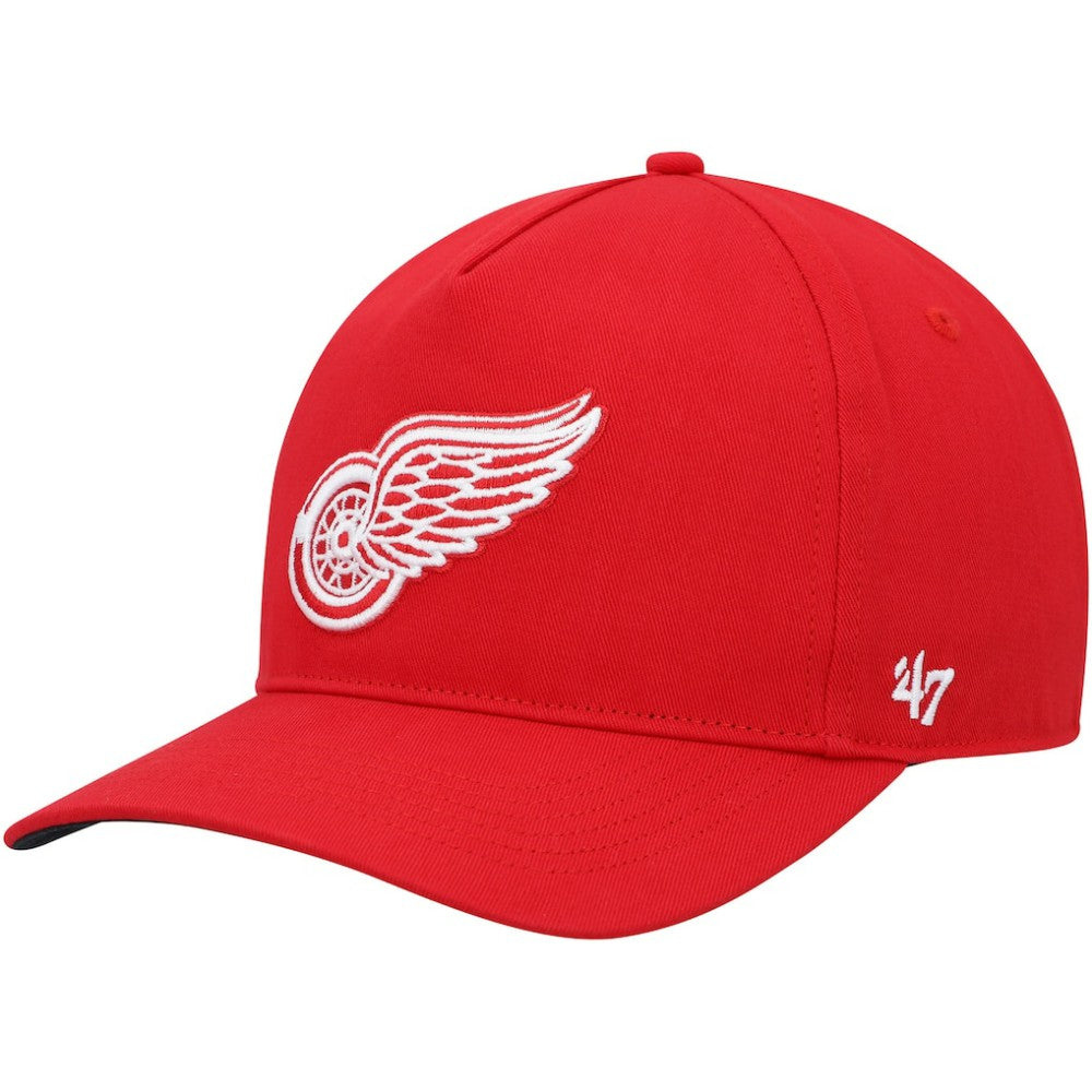 Detroit Red Wings '47 Primary Hitch Snapback Hat - Red Hats