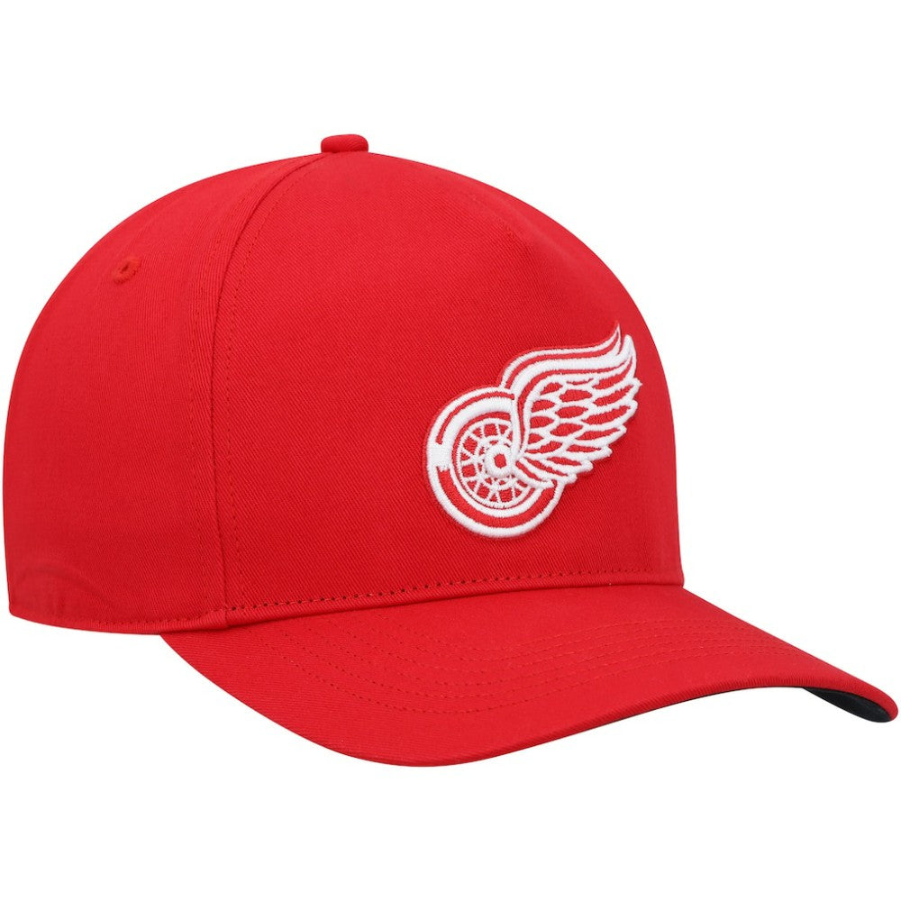 Detroit Red Wings '47 Primary Hitch Snapback Hat - Red Hats