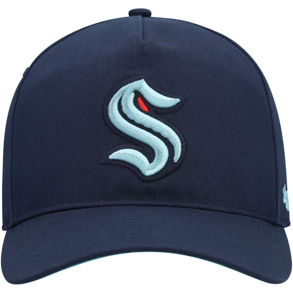 Seattle Kraken '47 Primary Hitch Snapback Hat - Deep Sea Blue Hats
