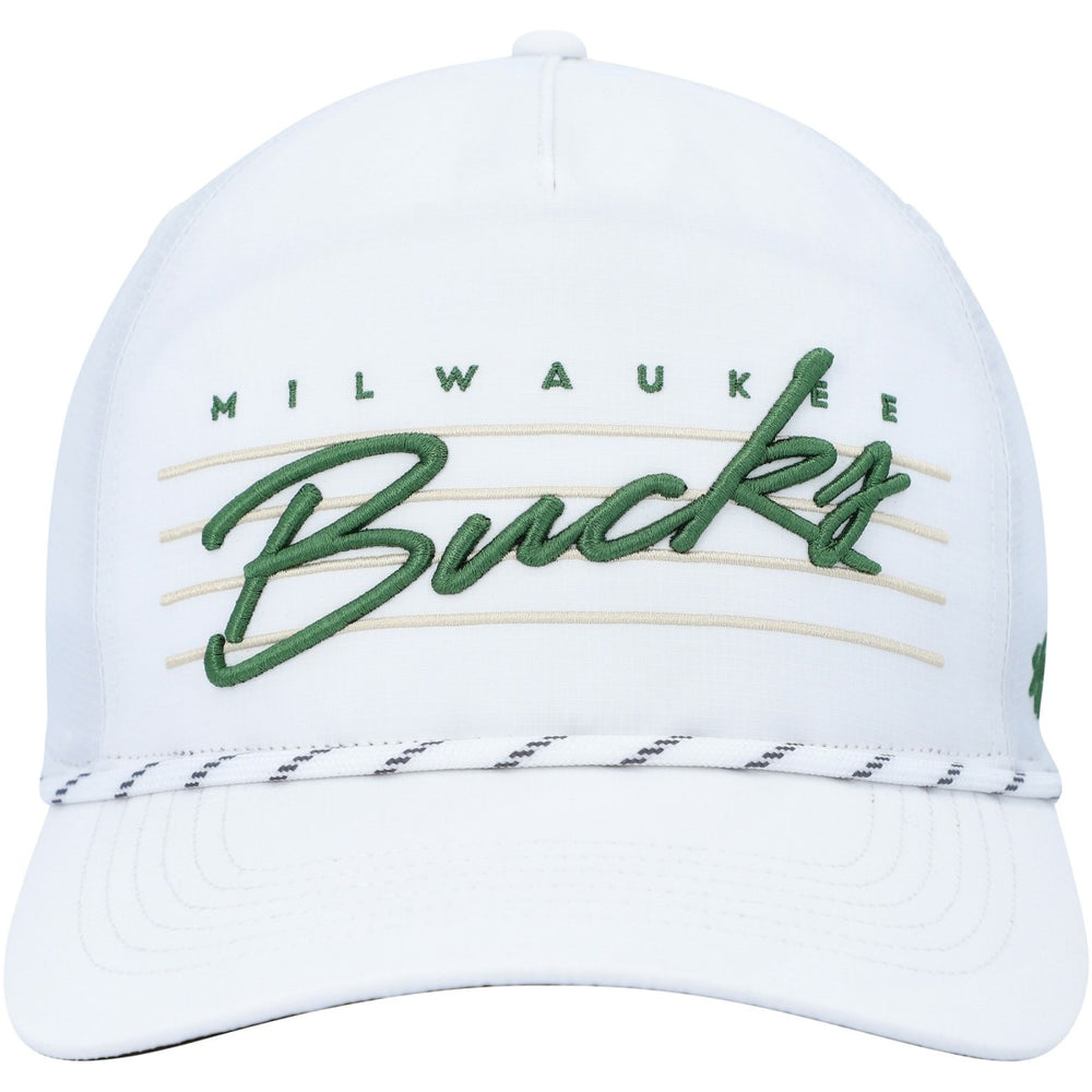 Milwaukee Bucks '47 Downburst Hitch Snapback Hat - White online