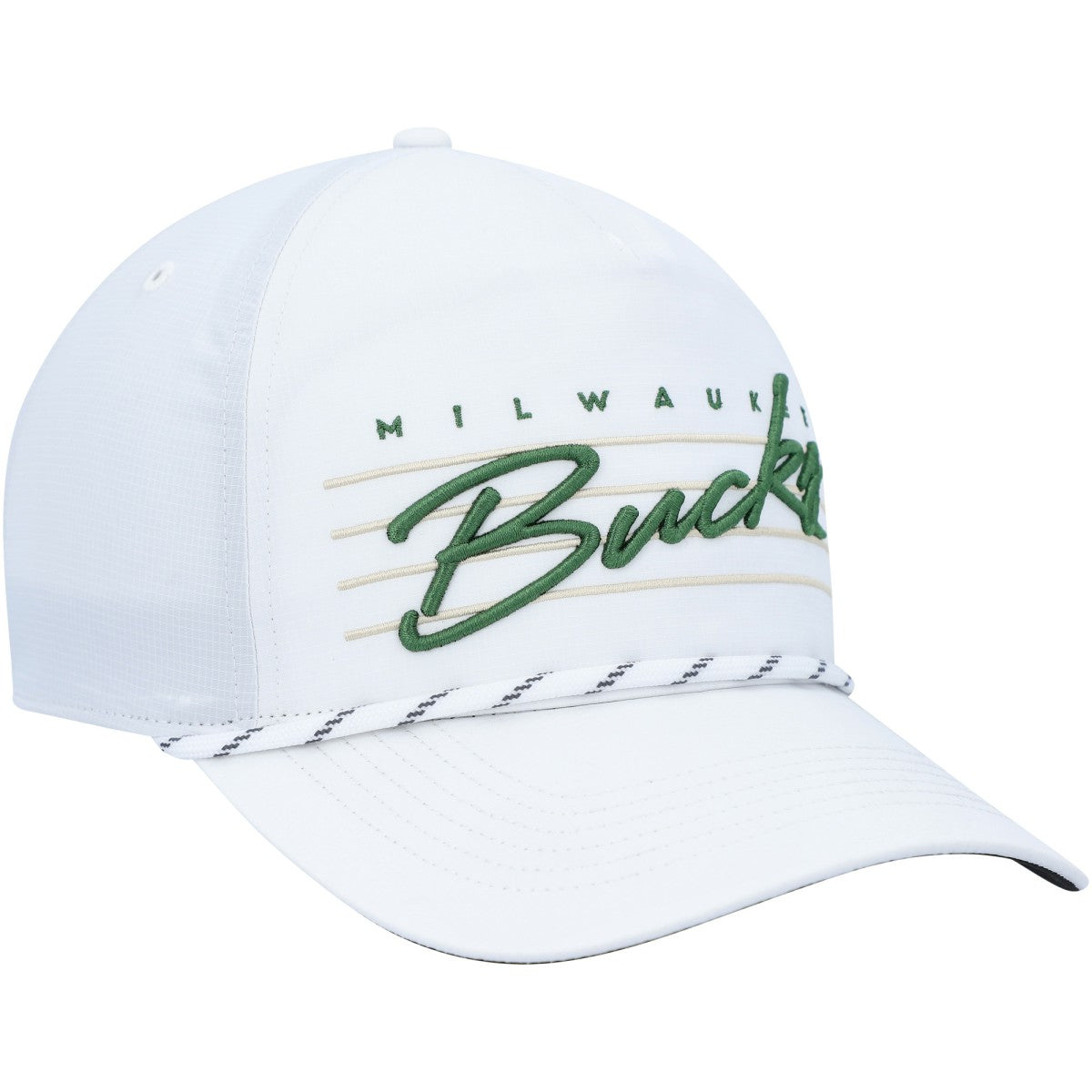 Milwaukee Bucks '47 Downburst Hitch Snapback Hat - White online