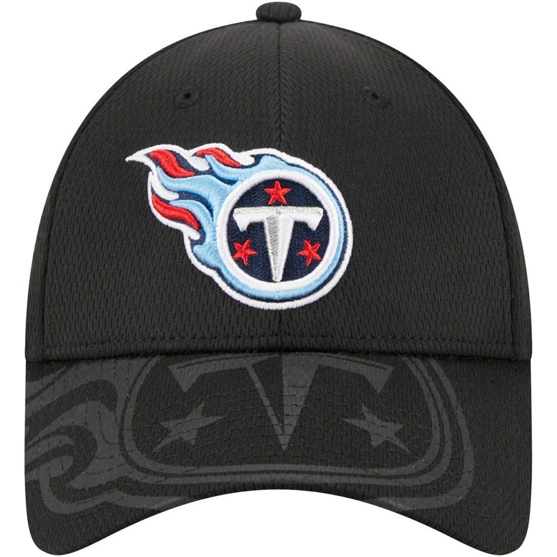Tennessee Titans New Era Top Visor 9FORTY Adjustable Hat - Black discount