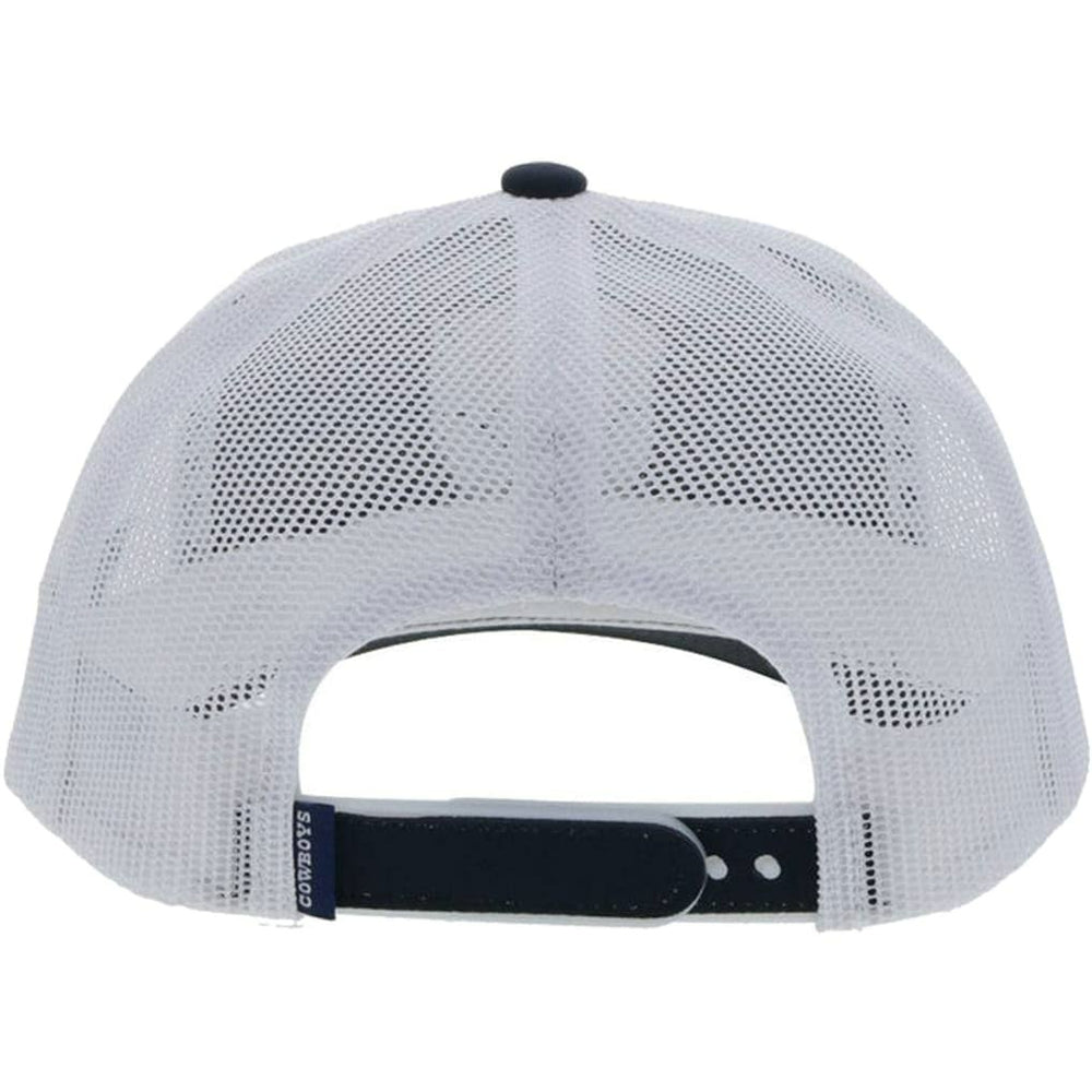 Dallas Cowboys HOOey Rope Flag Trucker Adjustable Hat - Navy/White discount