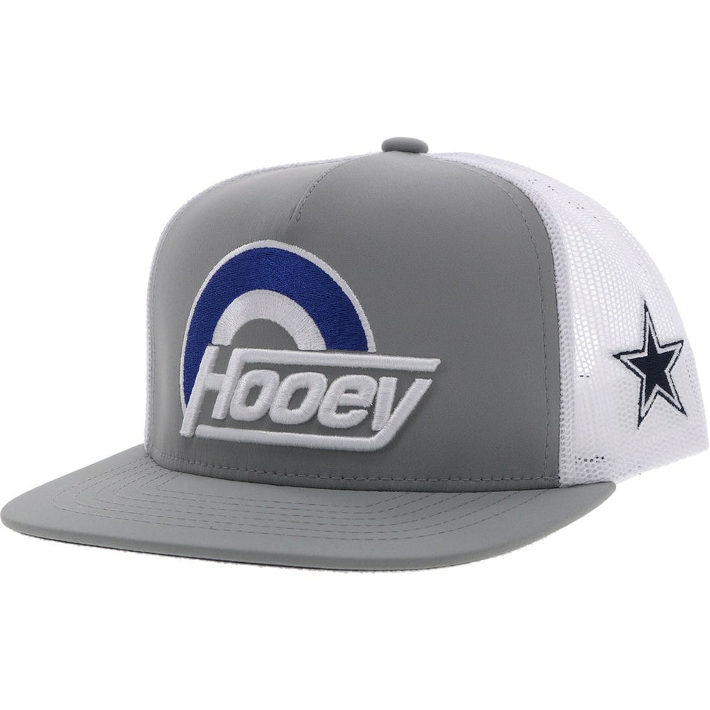 Dallas Cowboys HOOey Youth Logo Trucker Snapback Hat - Silver/White online