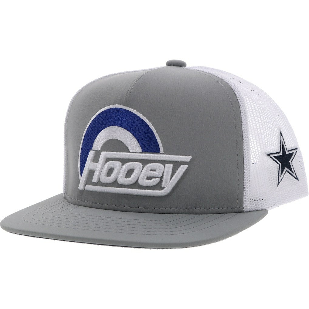 Dallas Cowboys HOOey Youth Logo Trucker Snapback Hat - Silver/White online