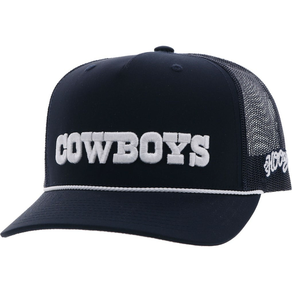 Dallas Cowboys HOOey Wordmark Rope Trucker Adjustable Hat - Navy on sale