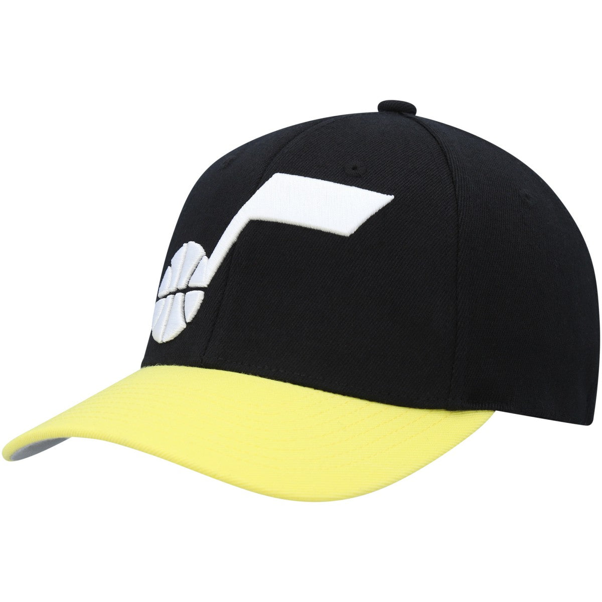 Utah Jazz MVP Team Two-Tone 2.0 Stretch-Snapback Hat - Black/Gold discount