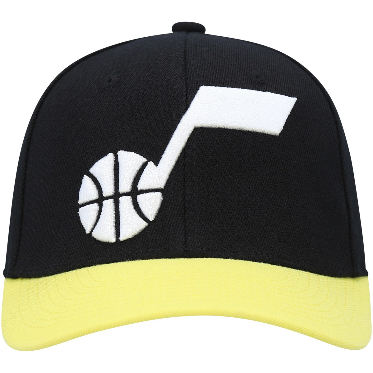 Utah Jazz MVP Team Two-Tone 2.0 Stretch-Snapback Hat - Black/Gold discount