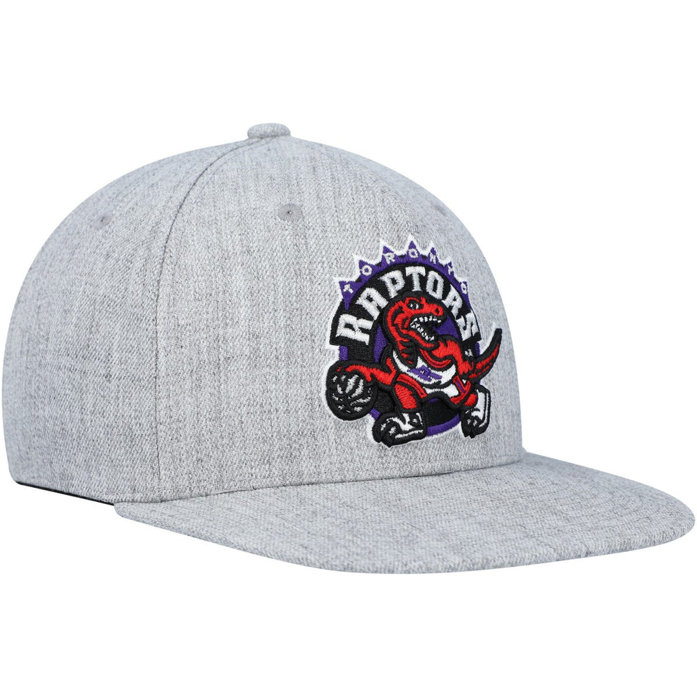 Toronto Raptors Hardwood Classics 2.0 Snapback Hat - Heather Gray shop