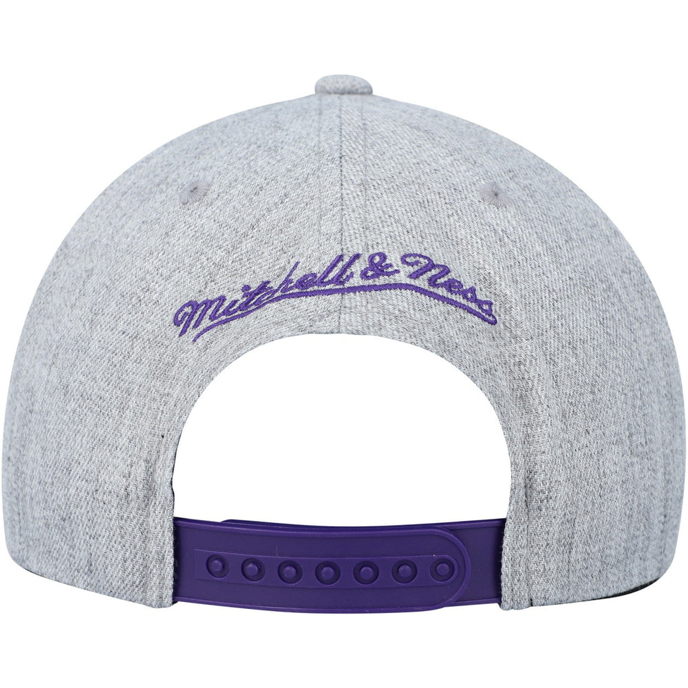 Toronto Raptors Hardwood Classics 2.0 Snapback Hat - Heather Gray shop