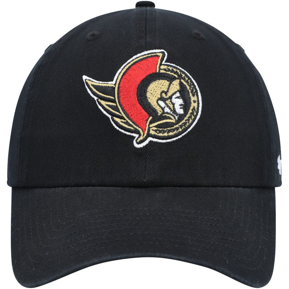 Ottawa Senators '47 Clean Up Adjustable Hat - Black Hats