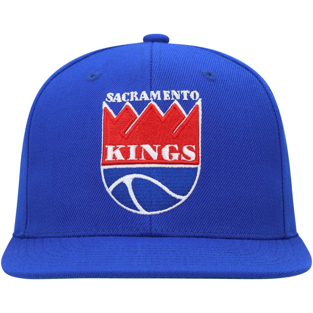Sacramento Kings Hardwood Classics MVP Team Ground 2.0 Fitted Hat - Blue on sale