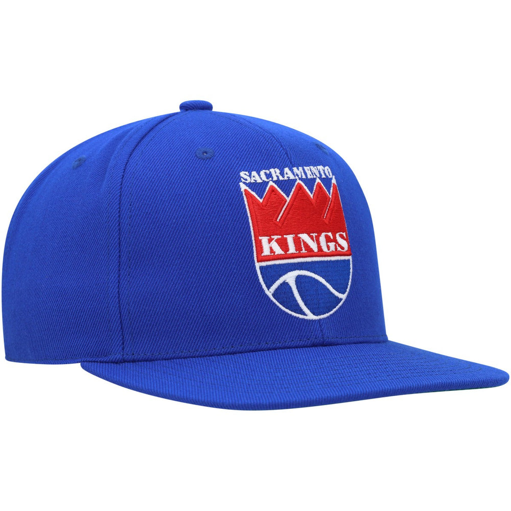 Sacramento Kings Hardwood Classics MVP Team Ground 2.0 Fitted Hat - Blue on sale
