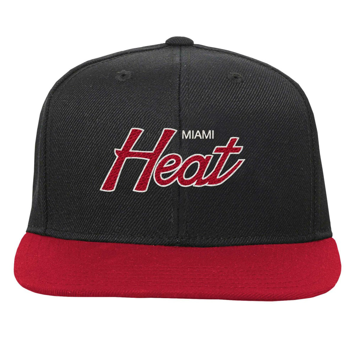 Miami Heat Youth Team Script Snapback Hat - Black sale