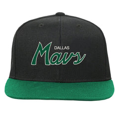 Dallas Mavericks Youth Team Script Snapback Hat sale - Black on sale