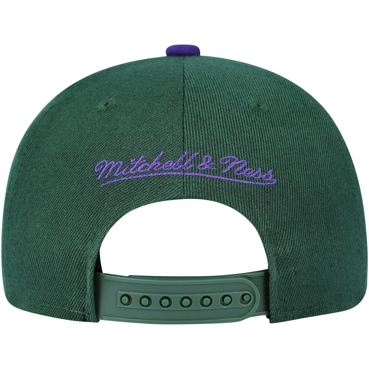 Milwaukee Bucks Youth Two-Tone Snapback Hat - Hunter Green/Purple sale