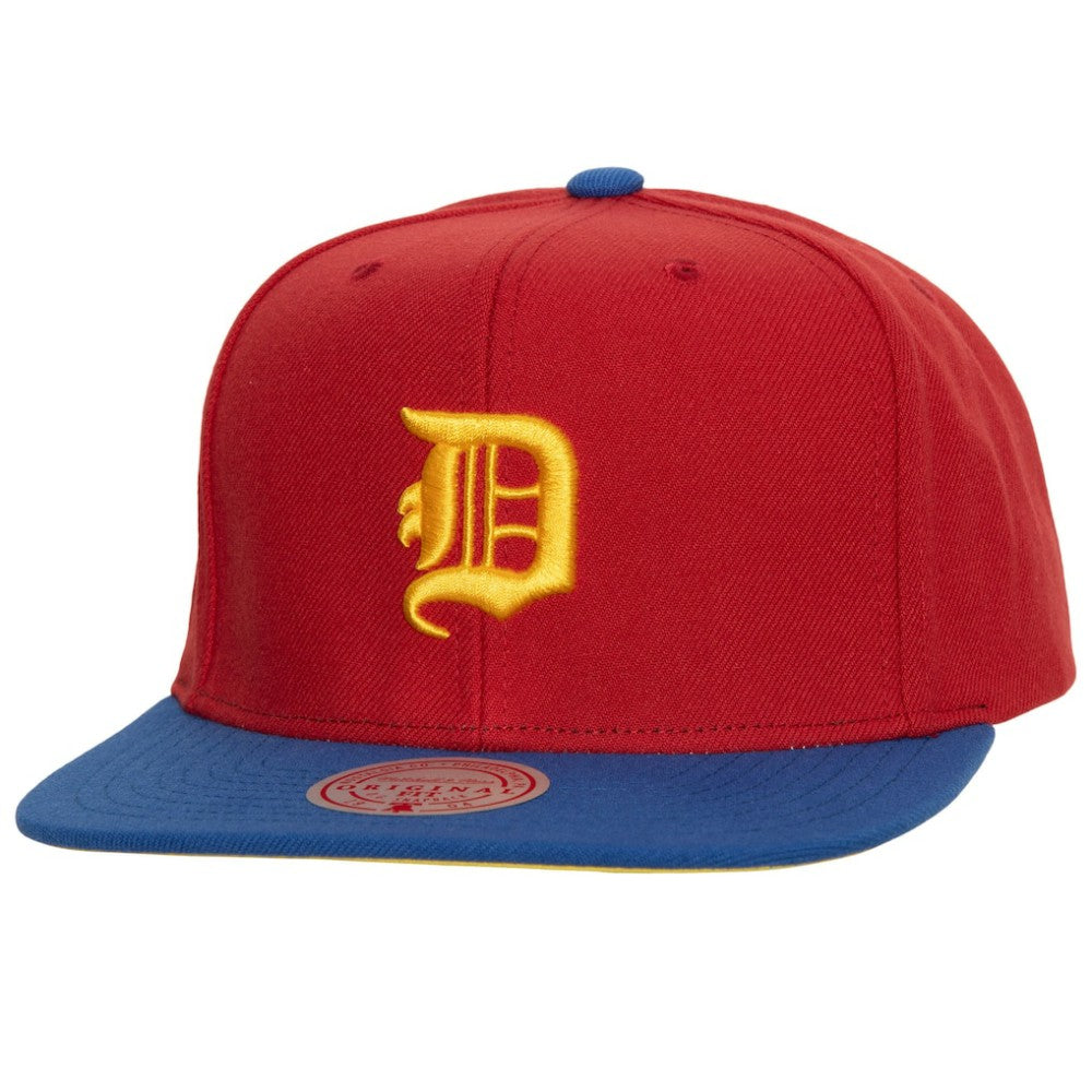 Detroit Tigers Hometown Snapback Hat Red/Royal