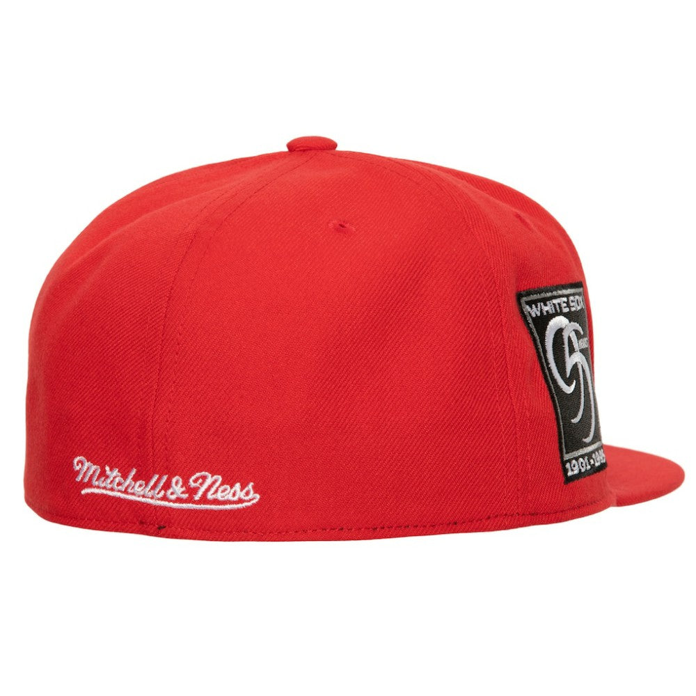 Chicago White Sox Bases Loaded Fitted Hat Red/