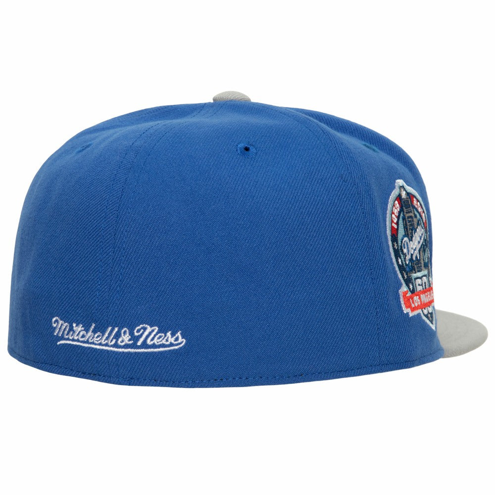 Los Angeles Dodgers Bases Loaded Fitted Hat Royal/Gray