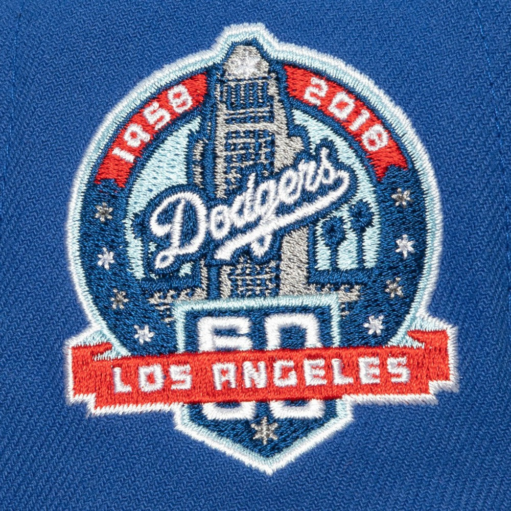 Los Angeles Dodgers Bases Loaded Fitted Hat Royal/Gray