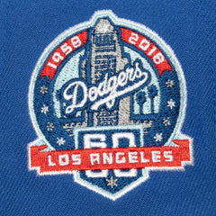 Los Angeles Dodgers Bases Loaded Fitted Hat Royal/Gray