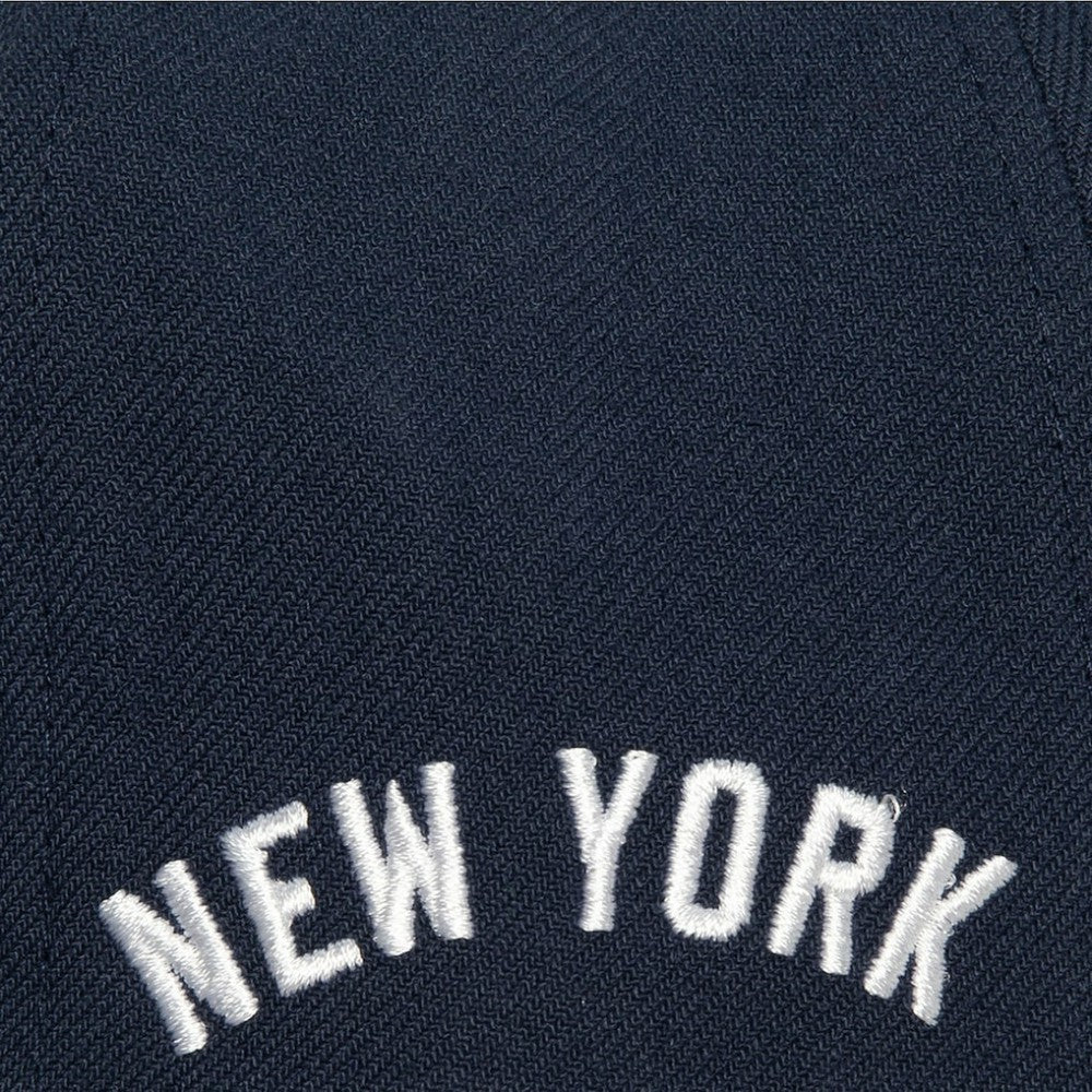 New York Yankees Bases Loaded Fitted Hat Navy/Gray
