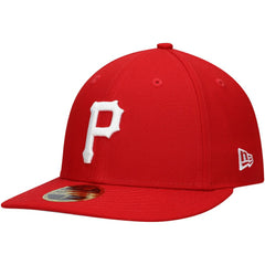 Pittsburgh Pirates Low Profile 59FIFTY Fitted Hat Scarlet