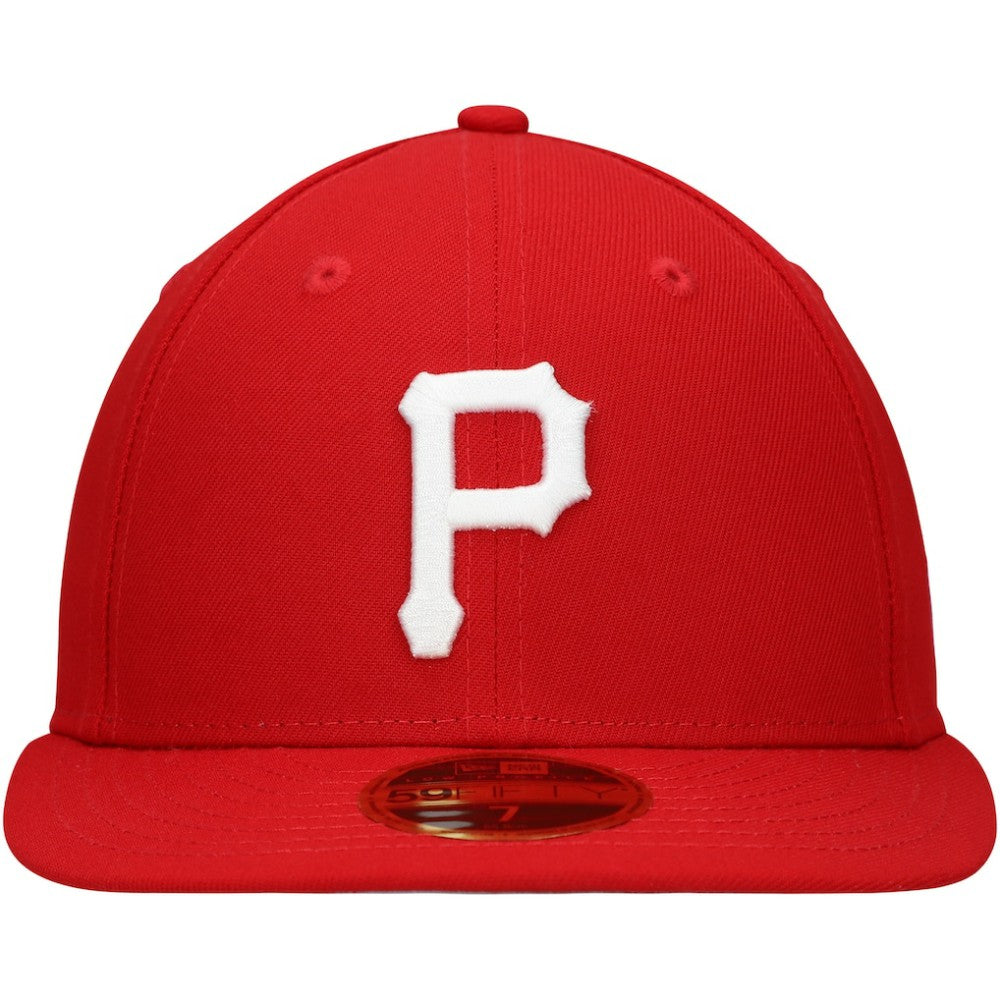 Pittsburgh Pirates Low Profile 59FIFTY Fitted Hat Scarlet