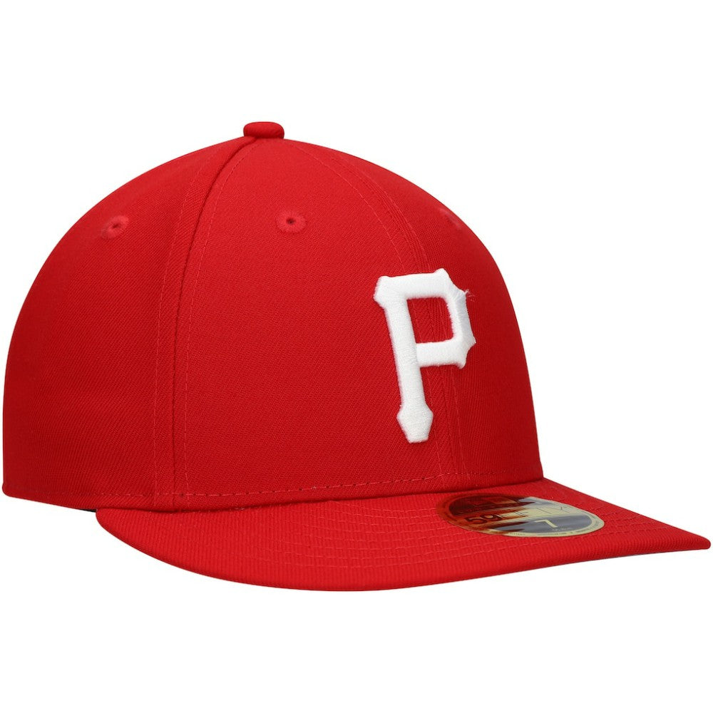 Pittsburgh Pirates Low Profile 59FIFTY Fitted Hat Scarlet