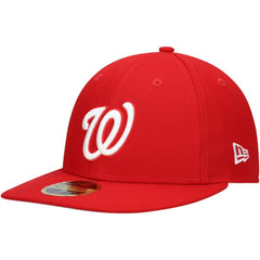 Washington Nationals Low Profile 59FIFTY Fitted Hat Scarlet