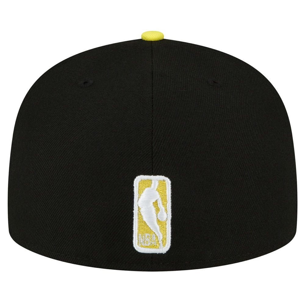 Utah Jazz 2-Tone 59FIFTY Fitted Hat - Black/Yellow sale