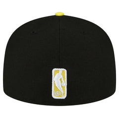 Utah Jazz 2-Tone 59FIFTY Fitted Hat - Black/Yellow sale