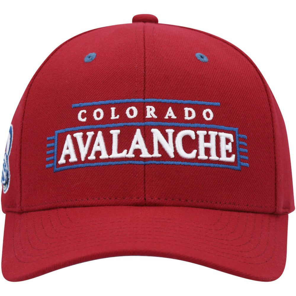 Colorado Avalanche Mitchell & Ness LOFI Pro Snapback Hat - Burgundy Hats