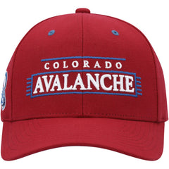 Colorado Avalanche Mitchell & Ness LOFI Pro Snapback Hat - Burgundy Hats