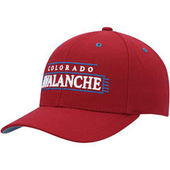 Colorado Avalanche Mitchell & Ness LOFI Pro Snapback Hat - Burgundy Hats