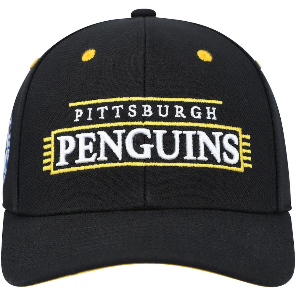 Pittsburgh Penguins Mitchell & Ness LOFI Pro Snapback Hat - Black Hats