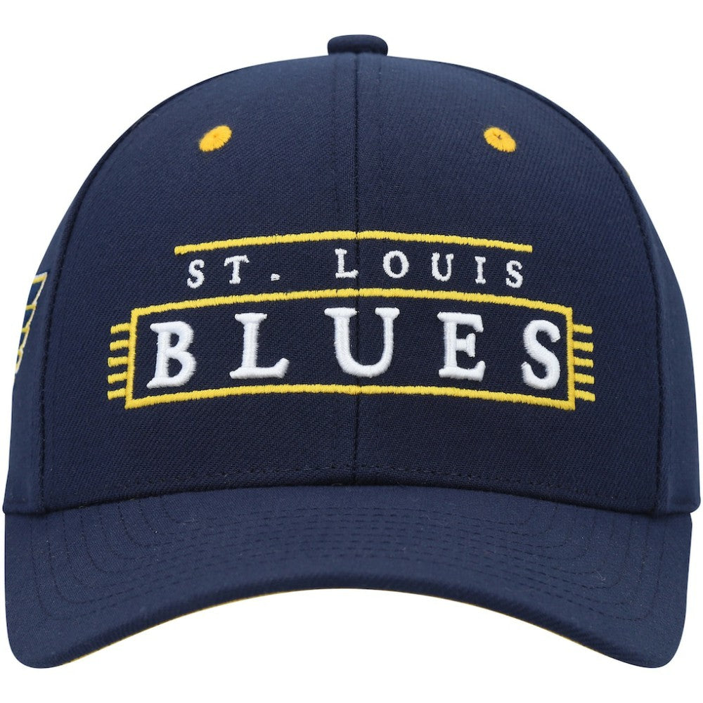 St. Louis Blues Mitchell & Ness LOFI Pro Snapback Hat - Navy Hats
