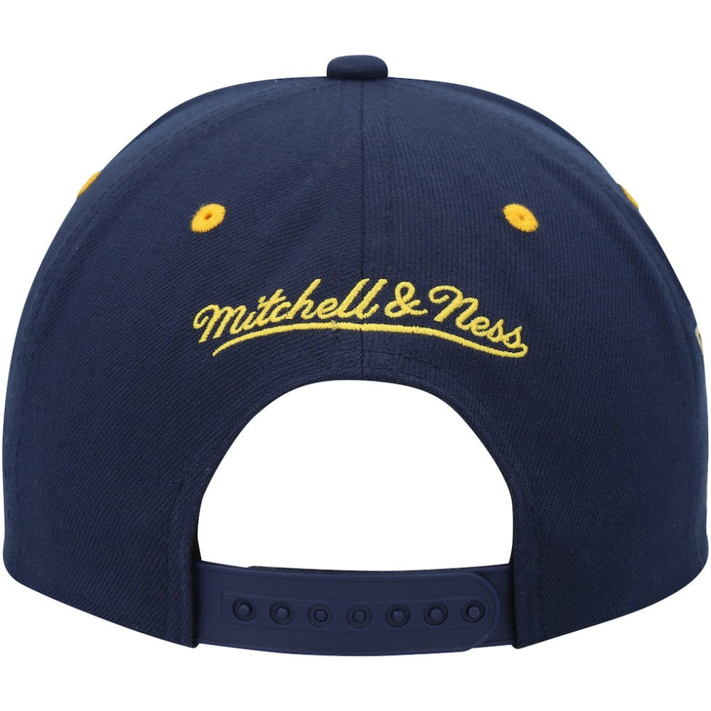 St. Louis Blues Mitchell & Ness LOFI Pro Snapback Hat - Navy Hats