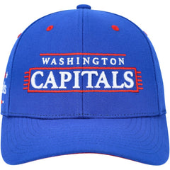 Washington Capitals Mitchell & Ness LOFI Pro Snapback Hat - Blue Hats