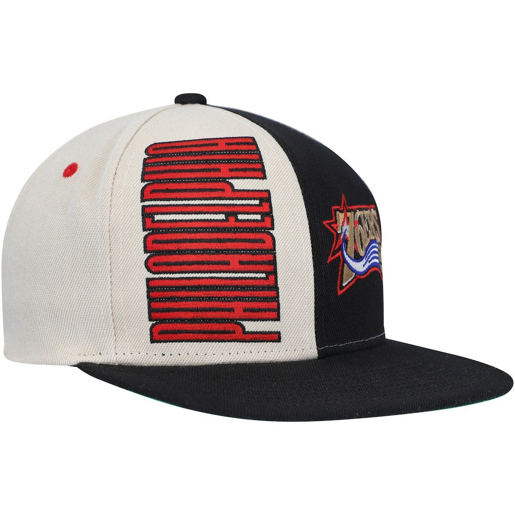 Philadelphia 76ers Hardwood Classics Pop Snapback Hat - Cream online