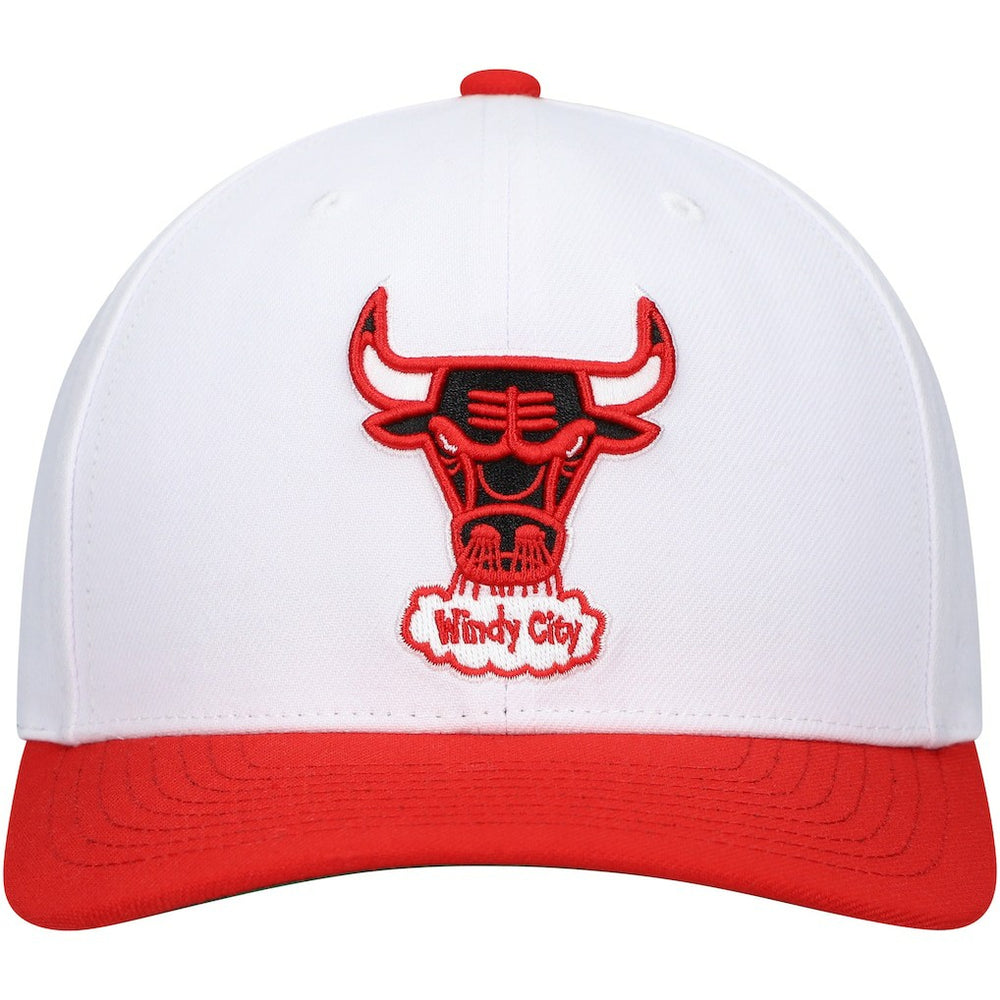 Chicago Bulls Hardwood Classics Core 2-Tone 2.0 Pro Snapback Hat - White/Red on sale