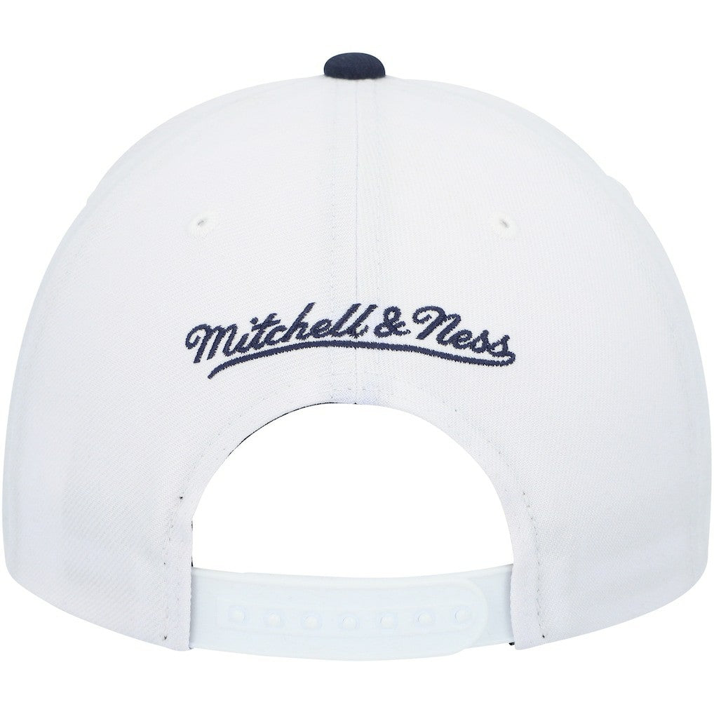 Dallas Mavericks Hardwood Classics Core 2-Tone 2.0 Pro Snapback Hat sale - White/Navy for sale