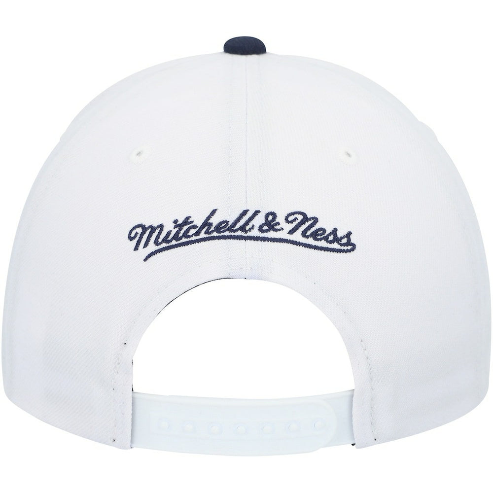 Dallas Mavericks Hardwood Classics Core 2-Tone 2.0 Pro Snapback Hat sale - White/Navy for sale
