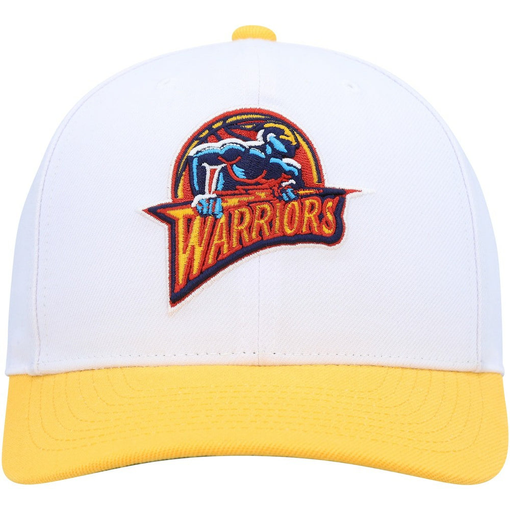 Golden State Warriors Hardwood Classics Core 2-Tone 2.0 Pro Snapback Hat sale - White/Gold shop