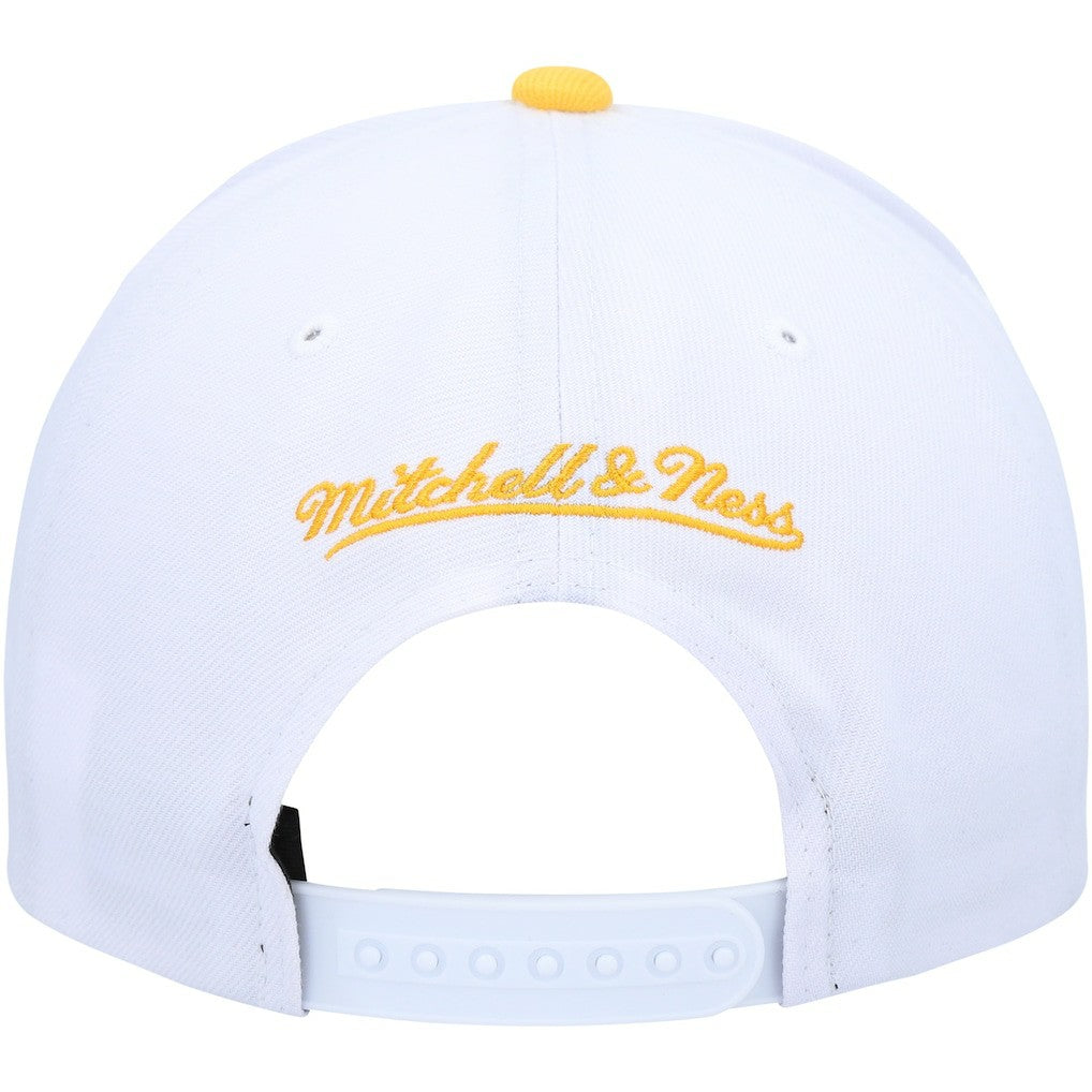 Golden State Warriors Hardwood Classics Core 2-Tone 2.0 Pro Snapback Hat sale - White/Gold shop