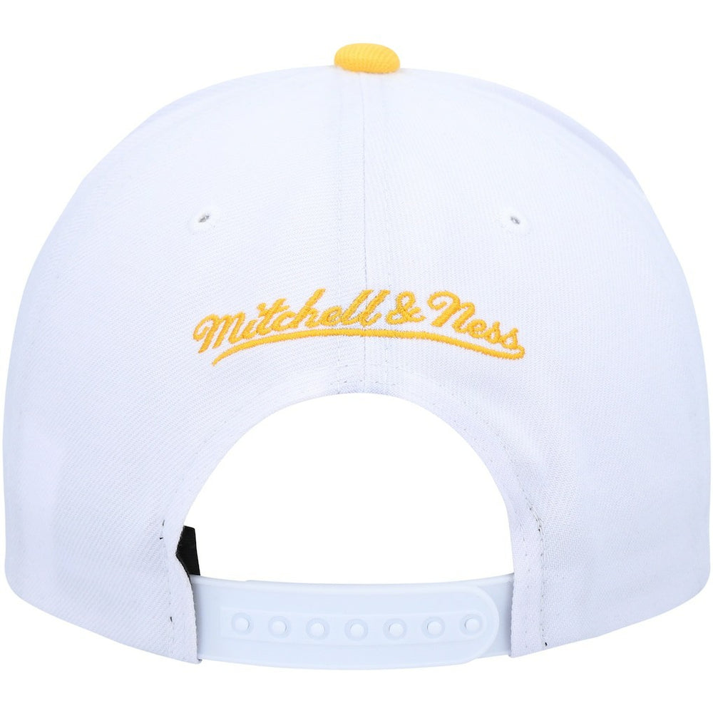 Golden State Warriors Hardwood Classics Core 2-Tone 2.0 Pro Snapback Hat sale - White/Gold shop