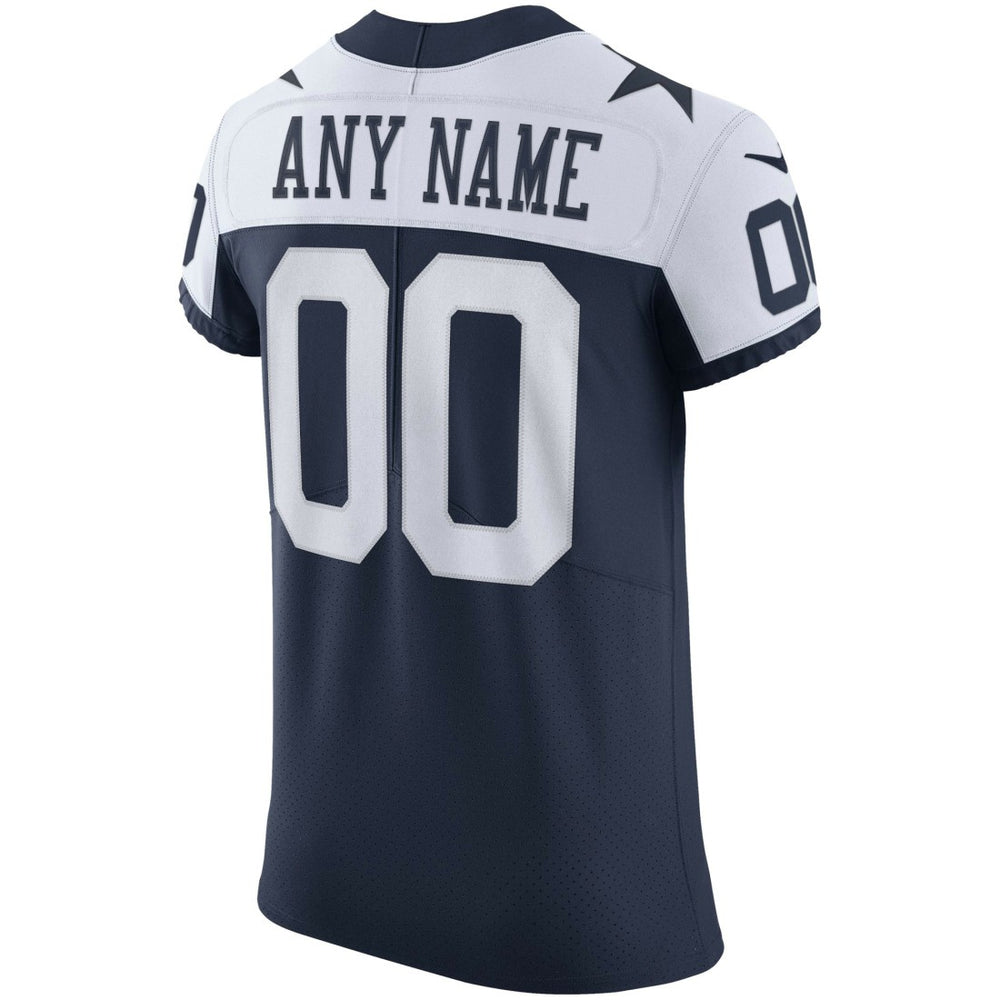 Dallas Cowboys Alternate Vapor Elite Custom Jersey - Navy cheap