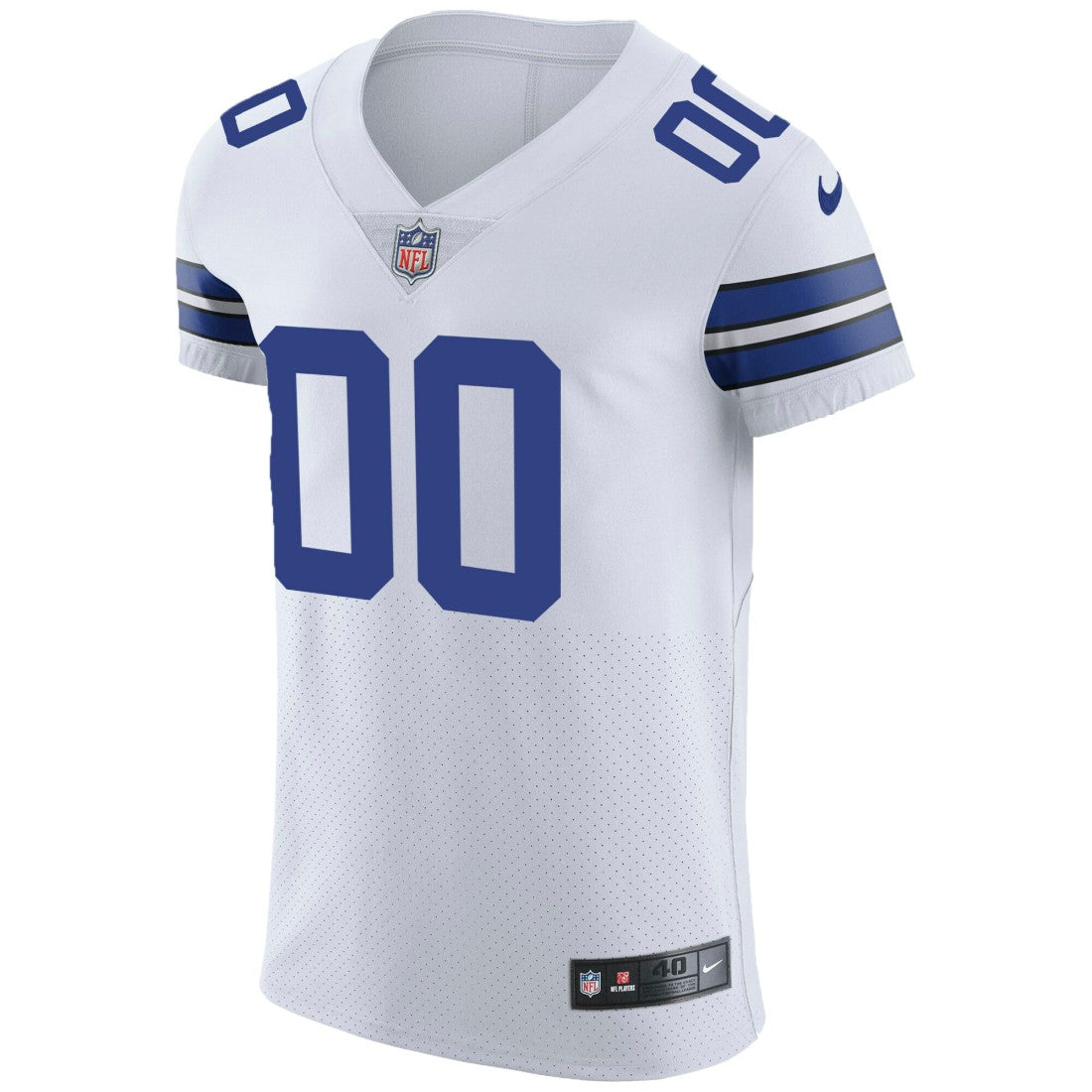 Dallas Cowboys Vapor Untouchable Custom Elite Jersey - White on sale