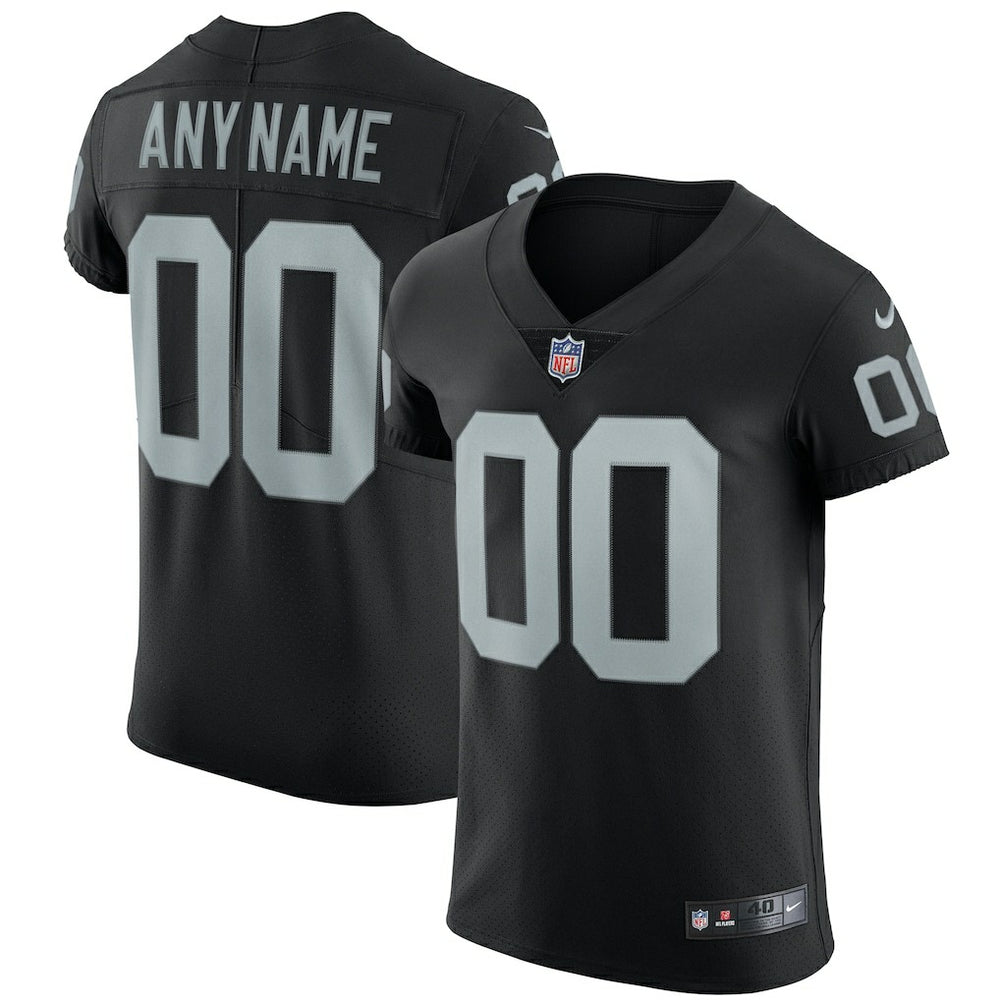 Las Vegas Raiders Vapor Untouchable Custom Elite Jersey - Black for sale