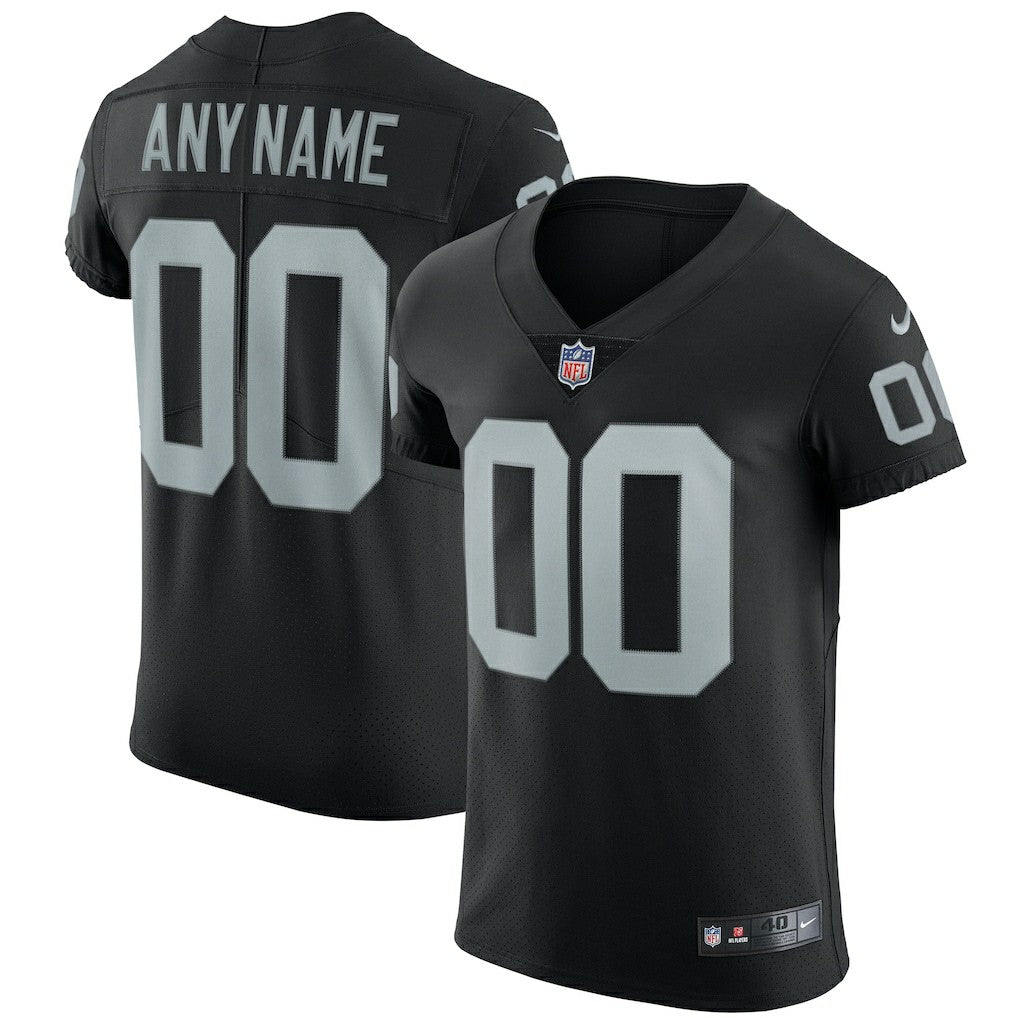 Las Vegas Raiders Vapor Untouchable Custom Elite Jersey - Black for sale
